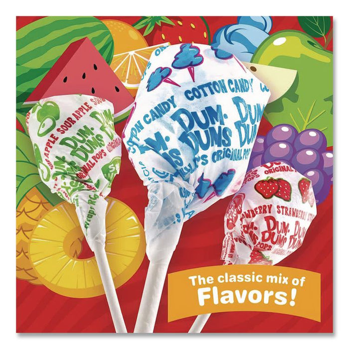 Dum-Dum-Pops, 14 Assorted Flavors, 360 Pieces/Carton
