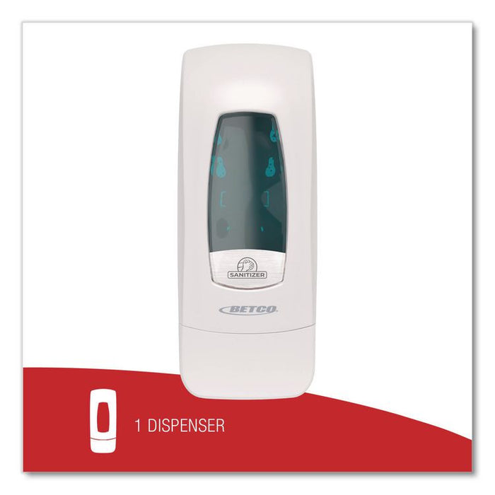 Clario C3 Manual Gel Lotion Dispenser, 5.08 x 4 x 12.1, White, 6/Carton