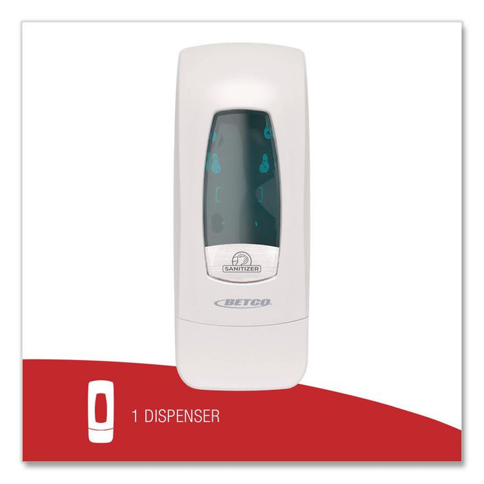 Clario C3 Manual Foam Soap Dispenser, 5.08 x 4 x 12.1, White, 6/Carton