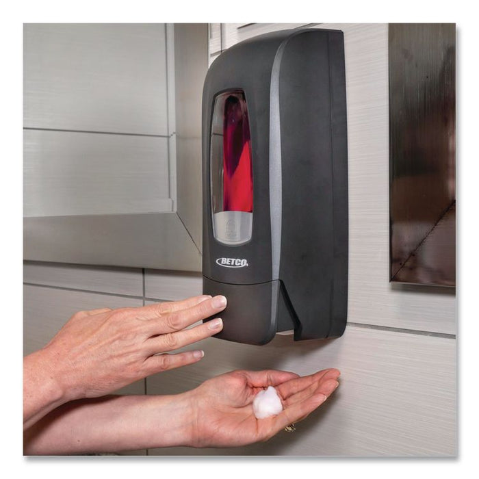 Clario C3 Manual Foam Soap Dispenser, 5.08 x 4, x 12.1, Black, 6/Carton