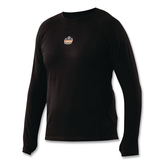N-Ferno 6435 Midweight Long Sleeve Base Layer Shirt, 4X-Large, Black
