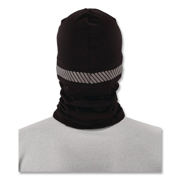 N-Ferno 6831 Reflective Balaclava Face Mask 3-in-1, Polyester, One Size Fits Most, Black