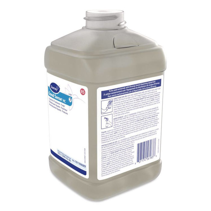 Good Sense HC Liquid Air Freshener, Fresh, 2,500 mL Bottle, 2/Carton