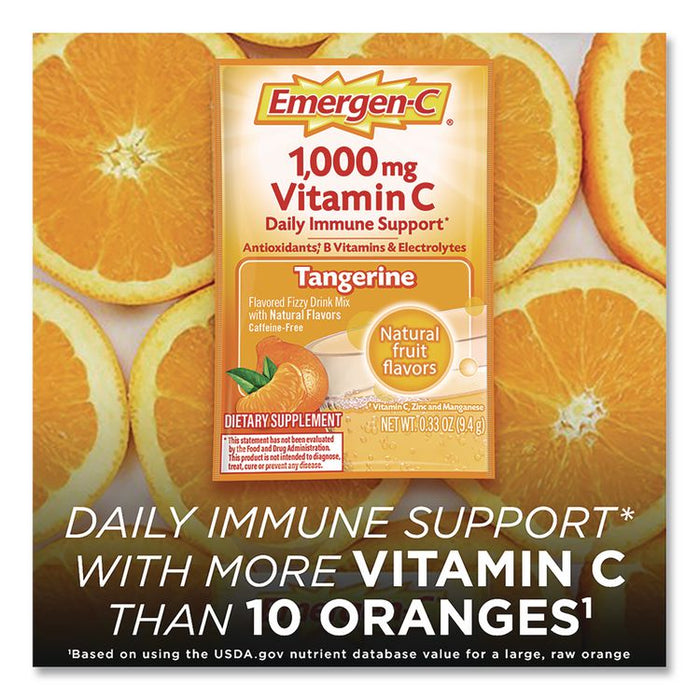 Vitamin C Drink Mix, 1,000 mg Vitamin C, Tangerine, 60/Pack