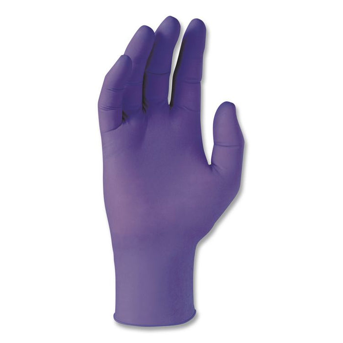 PURPLE NITRILE Exam Gloves, Powder-Free, Medium, 6 mil Thick, 9.5" Long, Purple, 100/Box, 10 Boxes/Carton