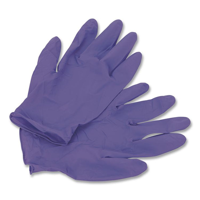 PURPLE NITRILE Exam Gloves, Powder-Free, Large, 6 mil Thick, 9.5" Long, Purple, 100/Box, 10 Boxes/Carton