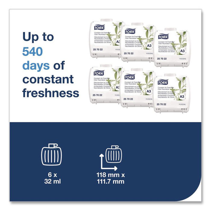 Constant Air Freshener Refill, 32 mL, 6/Carton