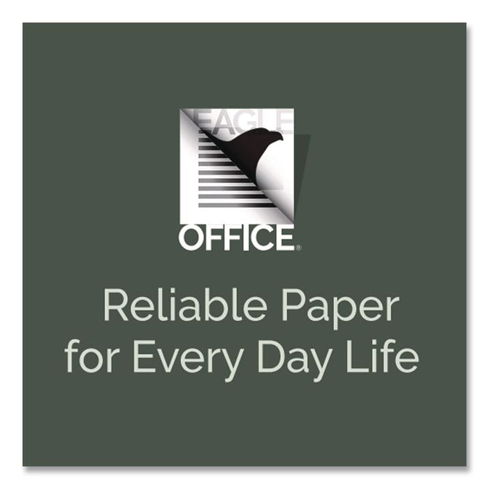 Recycled Multipurpose Paper, 92 Bright, 20 lb Bond Weight, 8.5 x 14, White, 500/Ream