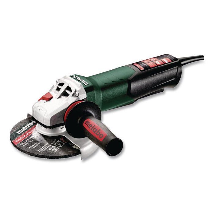WEP 19-150 Q M-Brush Angle Grinder, 6" Wheel, 9,600 RPM, 14.5 A