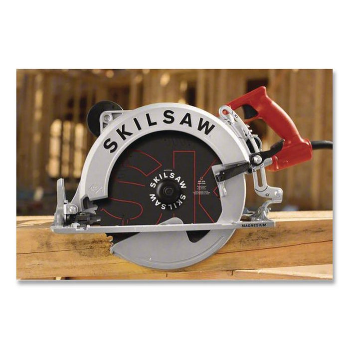 Sawsquatch 15 Amp 10-1/4 in. Magnesium Worm Drive Circular Saw, 20.38" Tool Length