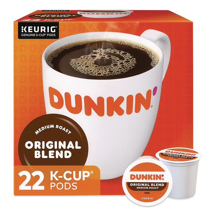 K-Cup Pods, Dunkin Regular, 88/Carton