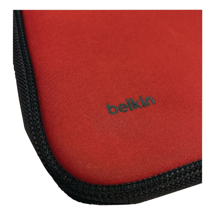 Laptop Sleeve, Fits Devices Up to 11", Neoprene, 12 x 8, Red