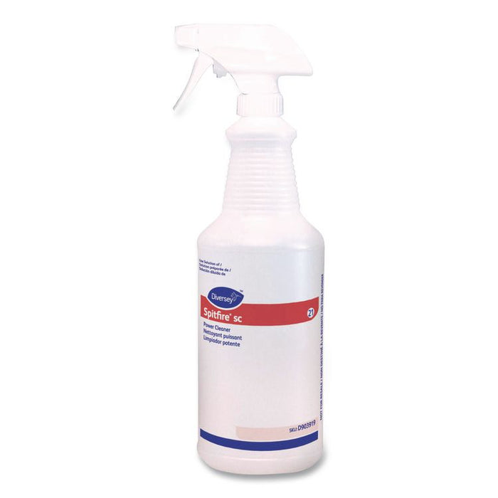 Spitfire SC Power Cleaner Empty Bottle, 32 oz, Clear