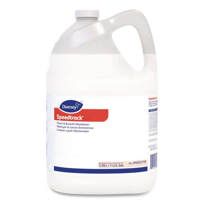Speedtrack Floor Cleaner, Unscented, 1 gal Bottle, 4/Carton
