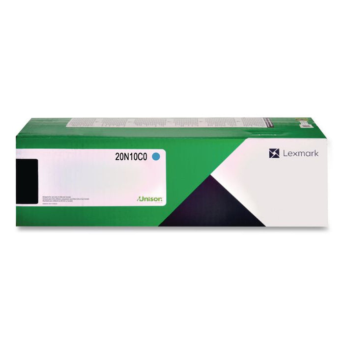 20N10C0 Return Program Toner, 1,500 Page-Yield, Cyan
