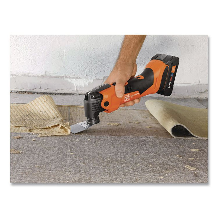 MULTIMASTER AMM 500 AS 4 Ah Cordless Oscillating Multi-Tool Kit, Variable Speeds, with 12 Pieces