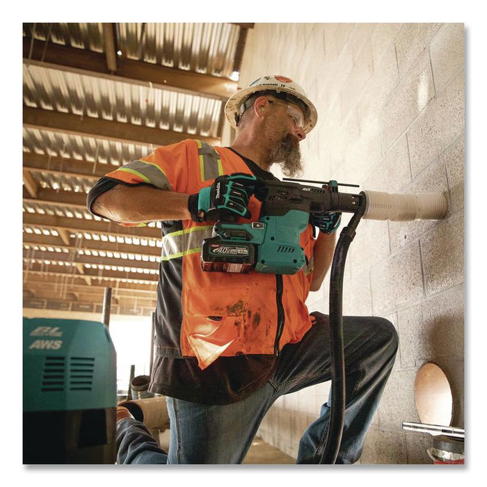 40V Max XGT Brushless Lithium-Ion 1 3/16" Cordless AVT AWS Rotary Hammer Drill Kit (4 Ah)