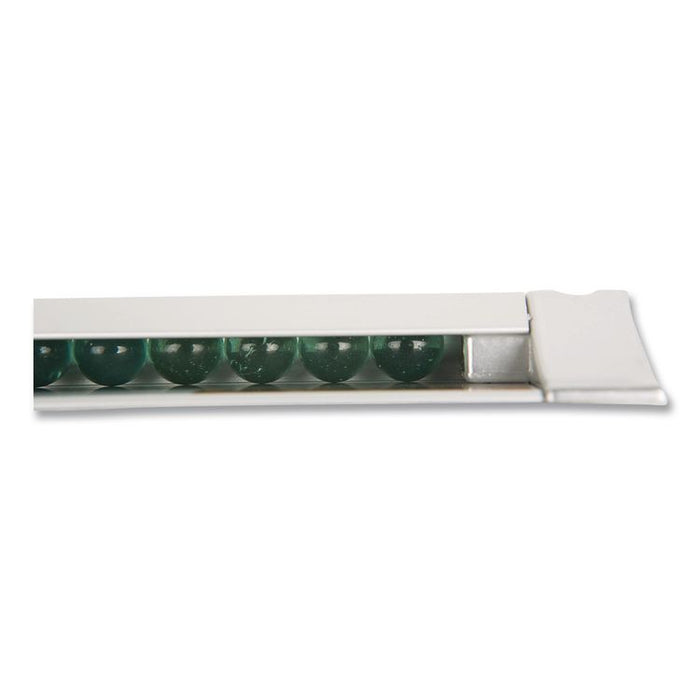 Check Rack, 36 x 0.75 x 2, Silver, 6/Carton