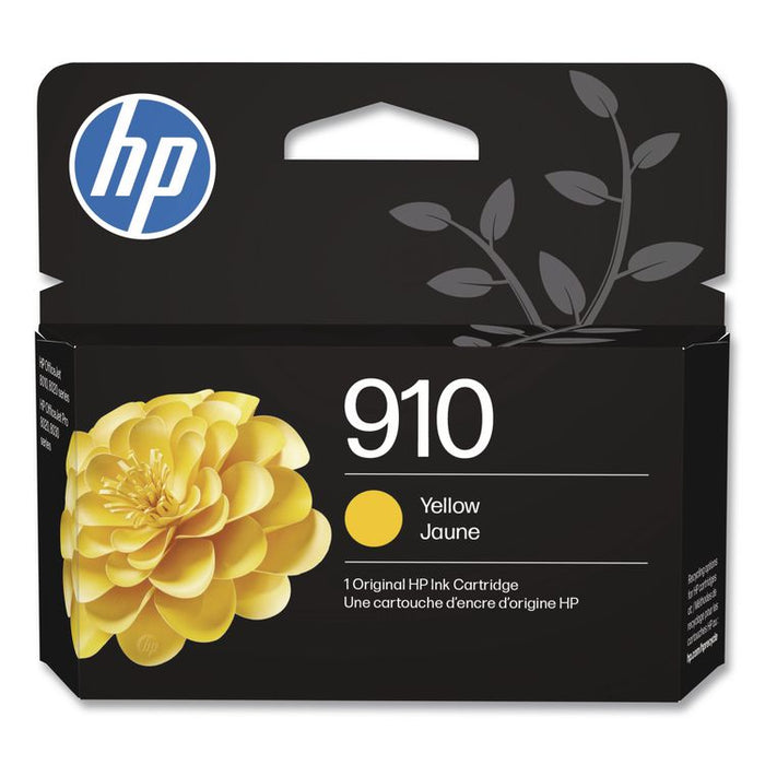 HP 910, (3YL60AN) Yellow Orignal Ink Cartridge