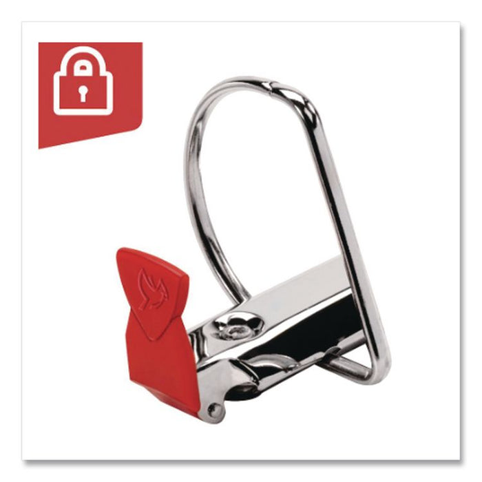 Legal Slant D Ring Binder, 3 Rings, 2" Capacity, 14 x 8.5, Black