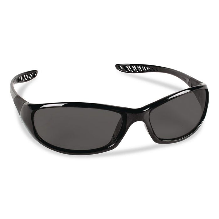 Hellraiser Safety Glasses, Black Full Frame, Smoke Dual Lens