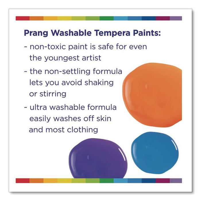 Washable Paint, Orange, 16 oz Dispenser-Cap Bottle