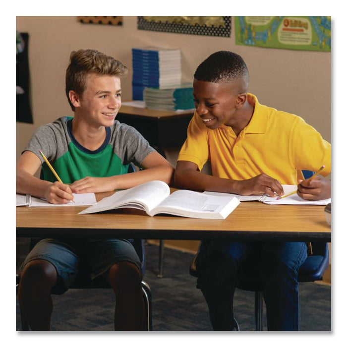 Pre-Sharpened Pencil, HB (#2), Black Lead, Yellow Barrel, 72/Pack