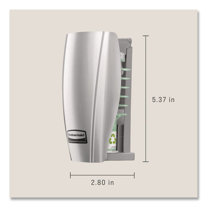 Passive Air Care Dispenser, 2.94 x 2.84 x 5.41, Chrome