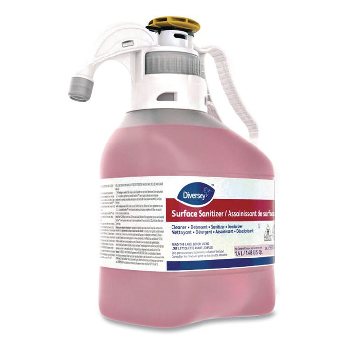 Hard Surface Sanitizer, Unscented, 1.4 L SmartDose, 2/Carton