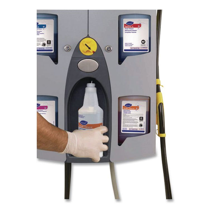 J-Fill QuattroSelect Dispensing System, Four Dispenser, Air Gap, 2.5 L, 18.5 x 7.5 x 24.25, Stainless Steel