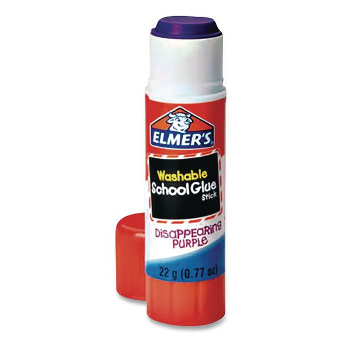 School Glue Stick, 0.77 oz, Dries Clear