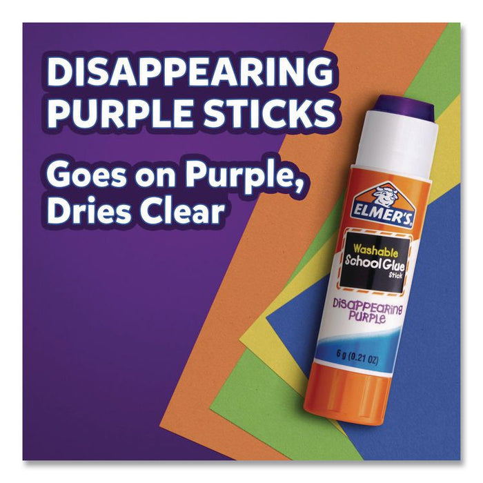 School Glue Stick, 0.77 oz, Dries Clear