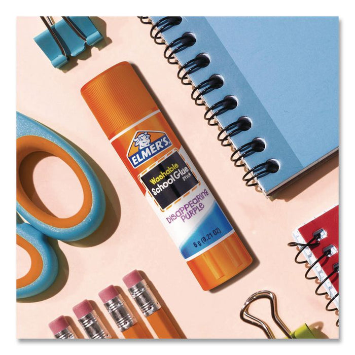 School Glue Stick, 0.77 oz, Dries Clear