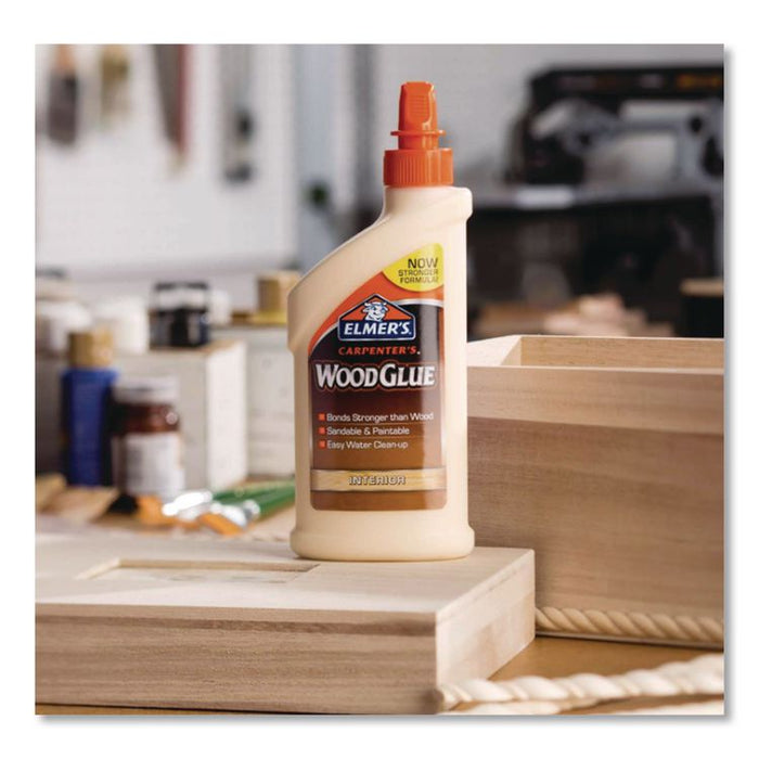 Carpenter Wood Glue, 4 oz, Dries Beige, 12/Carton