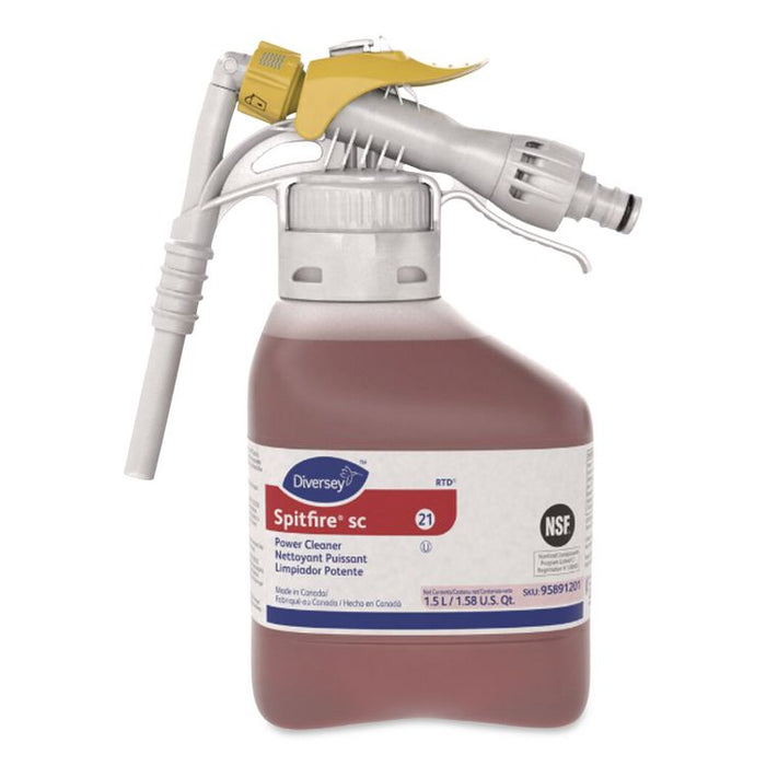Spitfire SC Power Cleaner, 50.7 oz Bottle, 2/Carton