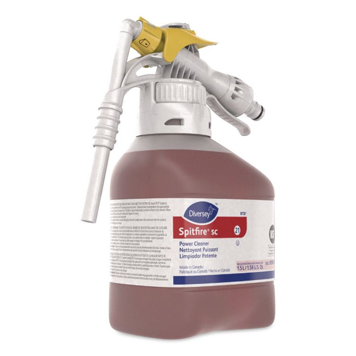 Spitfire SC Power Cleaner, 50.7 oz Bottle, 2/Carton
