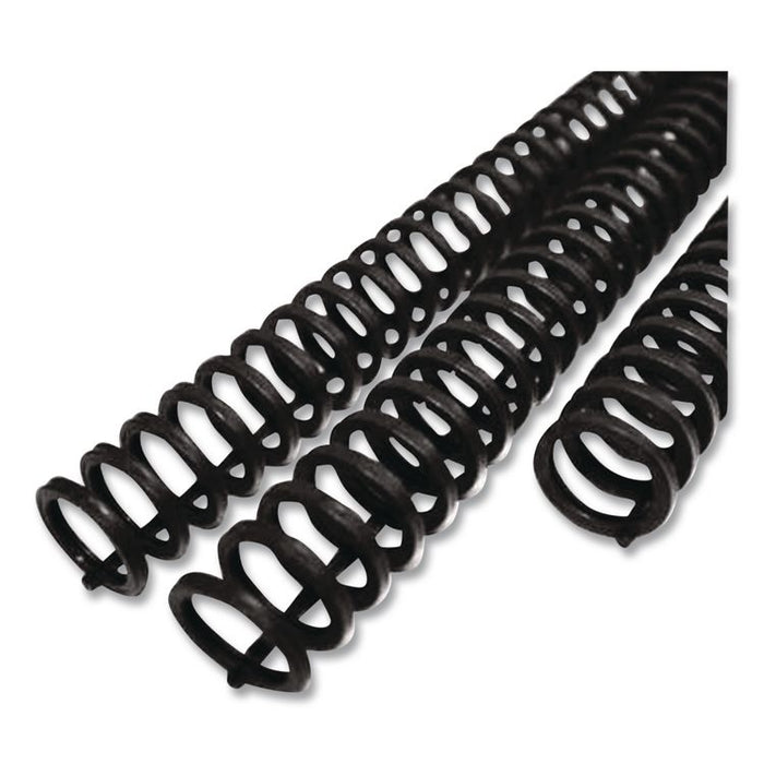 ProClick Easy Edit Spines for 11 x 8.5 Documents, 32 Rings, 0.31" (45-Sheet) Capacity, Black, 25/Pack