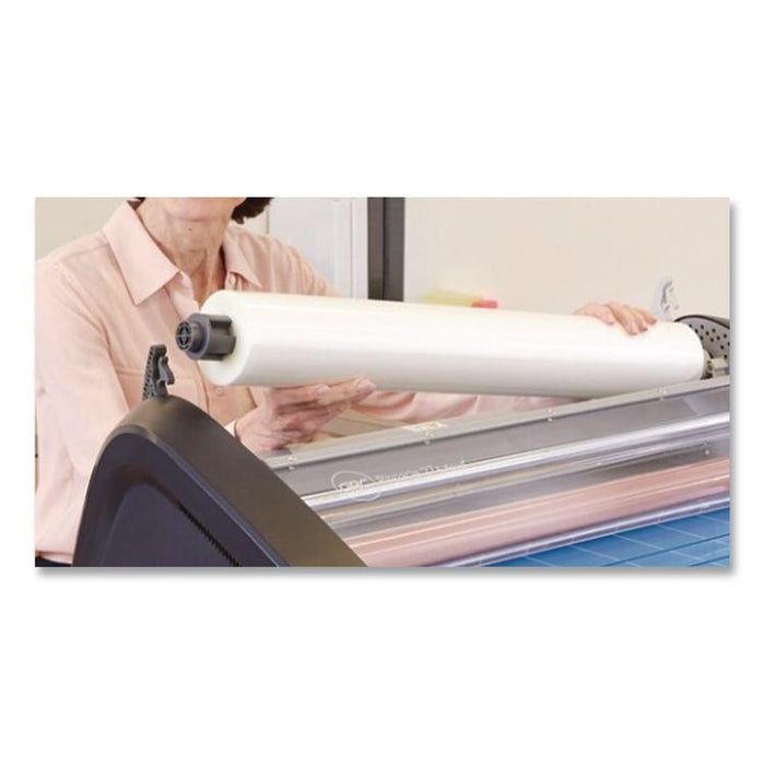 Pinnacle 27 EZLoad Roll Film, 1.5 mil, 25" x 500 ft, Gloss Clear, 2/Box