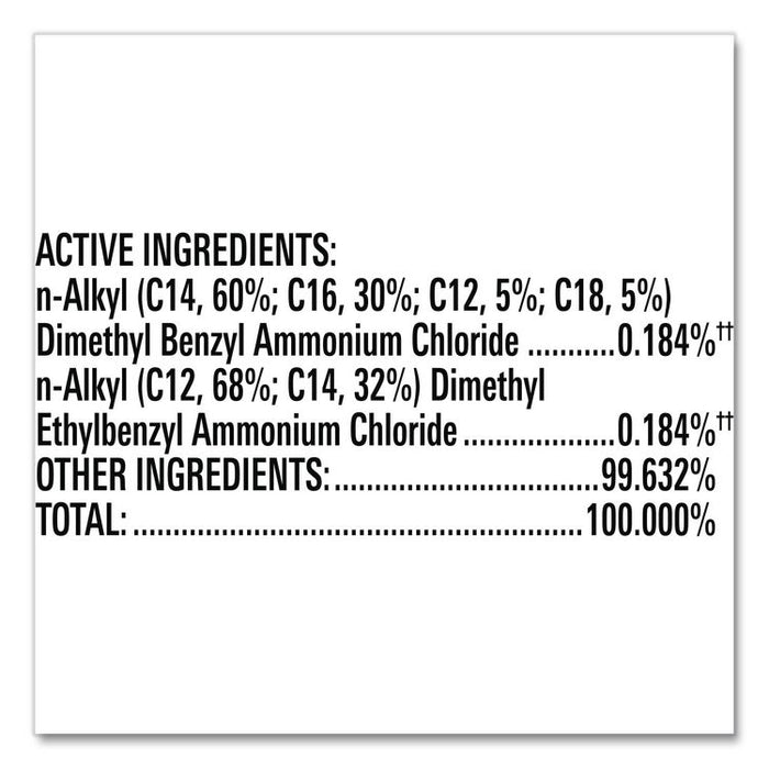 Disinfecting Wipes, 1-Ply, 7 x 8, (1) Fresh Scent/(2) Crisp Lemon, White, 35/Canister, 3 Canisters/Pack