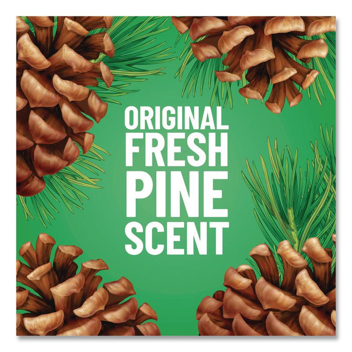 Multi-Surface Cleaner Disinfectant Concentrated, Pine Scent, 14 oz Bottle, 12/Carton