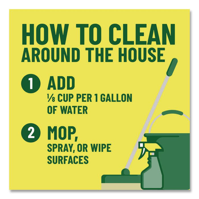 Multi-Surface Cleaner Concentrated, Lemon Fresh Scent, 14 oz Bottle, 12/Carton