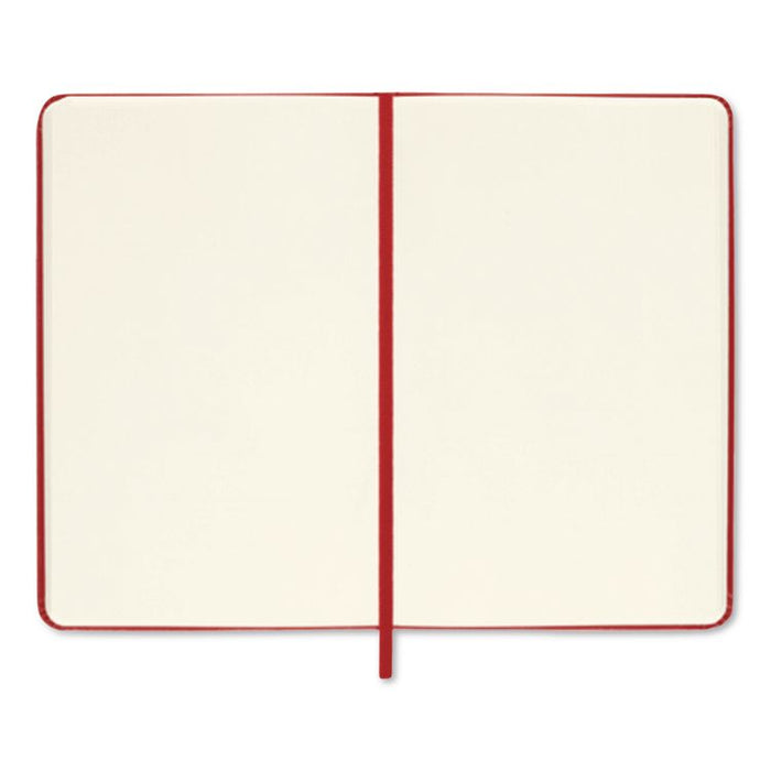Hard Cover Notebook, 1-Subject, Narrow Rule, Red Cover, (192) 5.5 x 3.5 Sheets