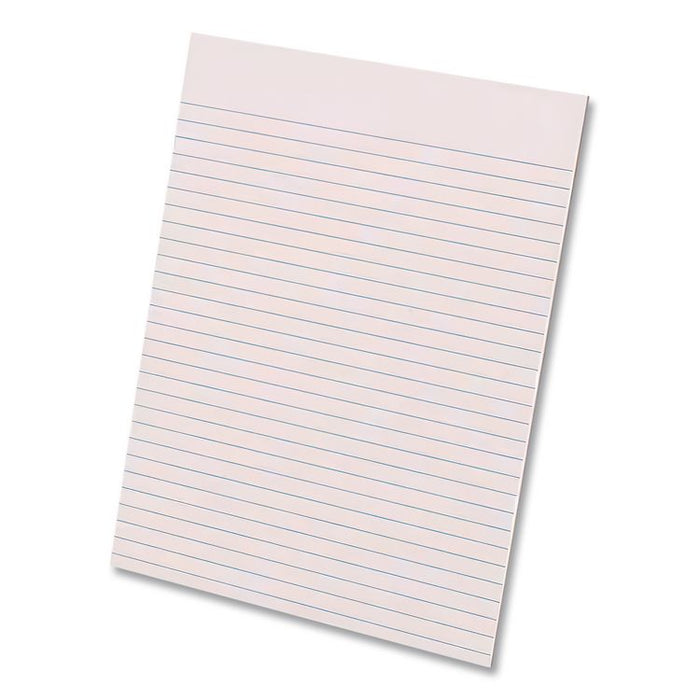 Glue Top Pads, Wide/Legal Rule, (50) White 8.5 x 11 Sheets, Dozen