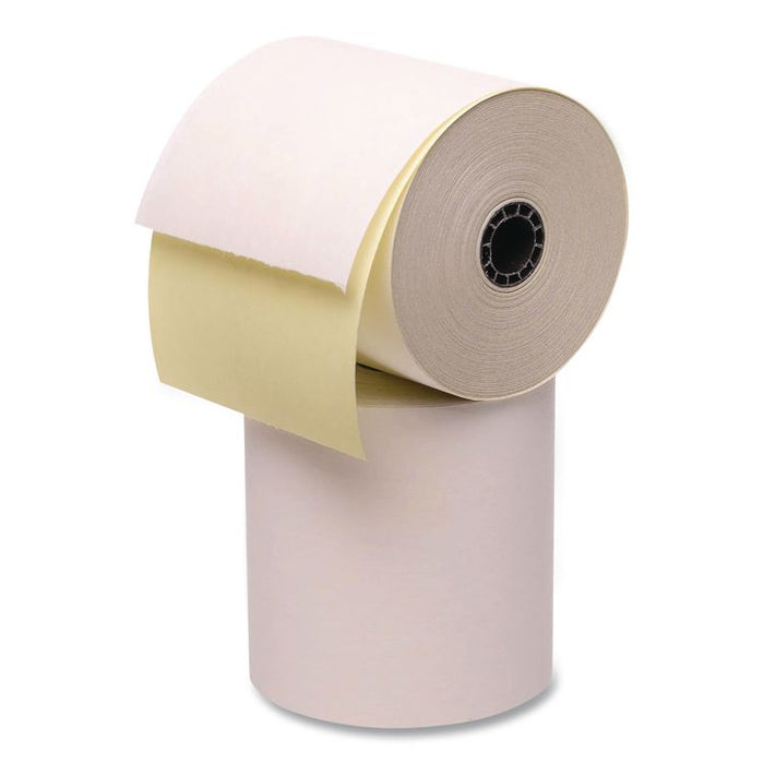 Credit/Debit Verification Kit, 3" x 90 ft, White/Canary