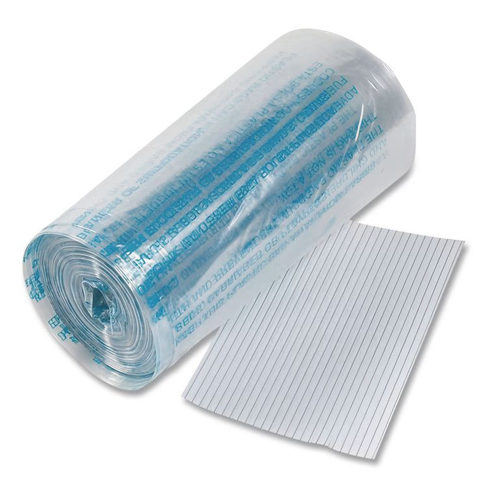 Plastic Shredder Bags, 6-8 gal Capacity, 100/Box