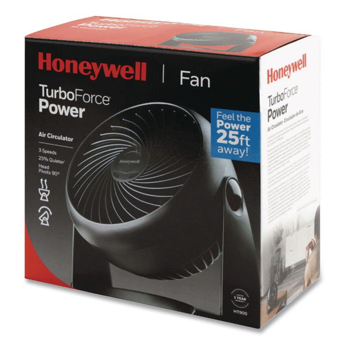 Super Turbo High-Performance Fan, 3 Speeds, Black