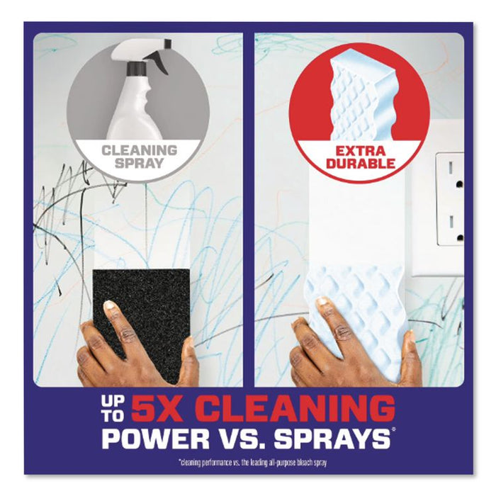 Magic Eraser, 4.6 x 0.9, 2.2" Thick, White, 9/Box, 2 Boxes/Carton