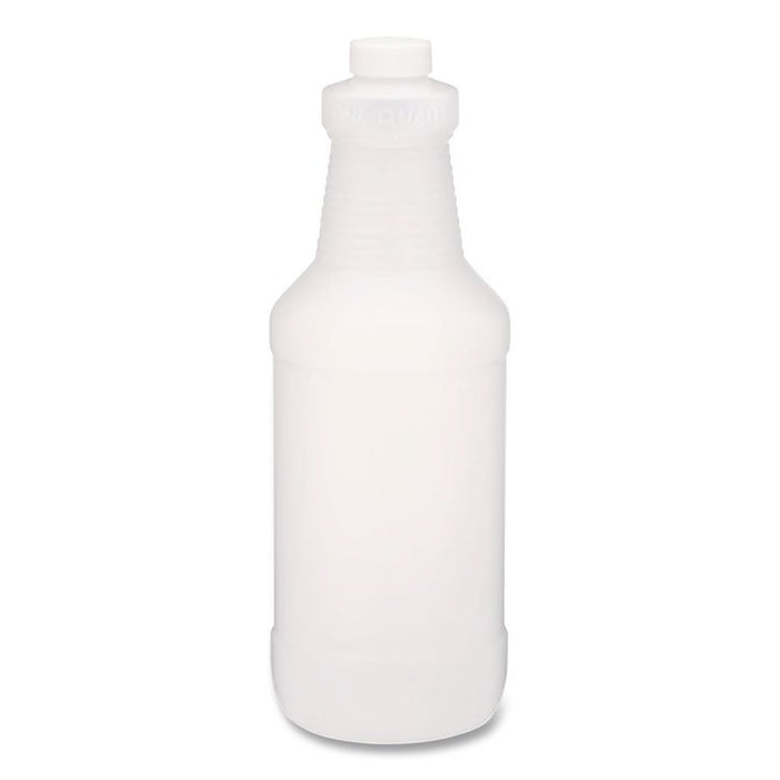 Spray Bottles, 24 oz, Clear, 3/Pack