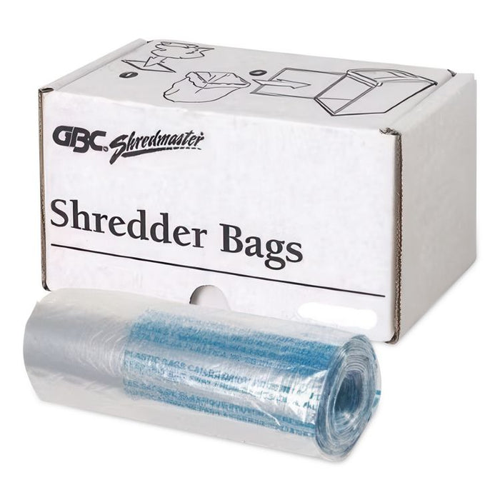 Plastic Shredder Bags, 13-19 gal Capacity, 25/Box