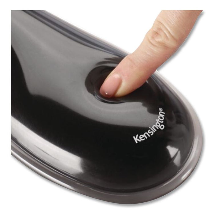 Duo Gel Wave Keyboard Wrist Rest, 22.62 x 5.12, Blue